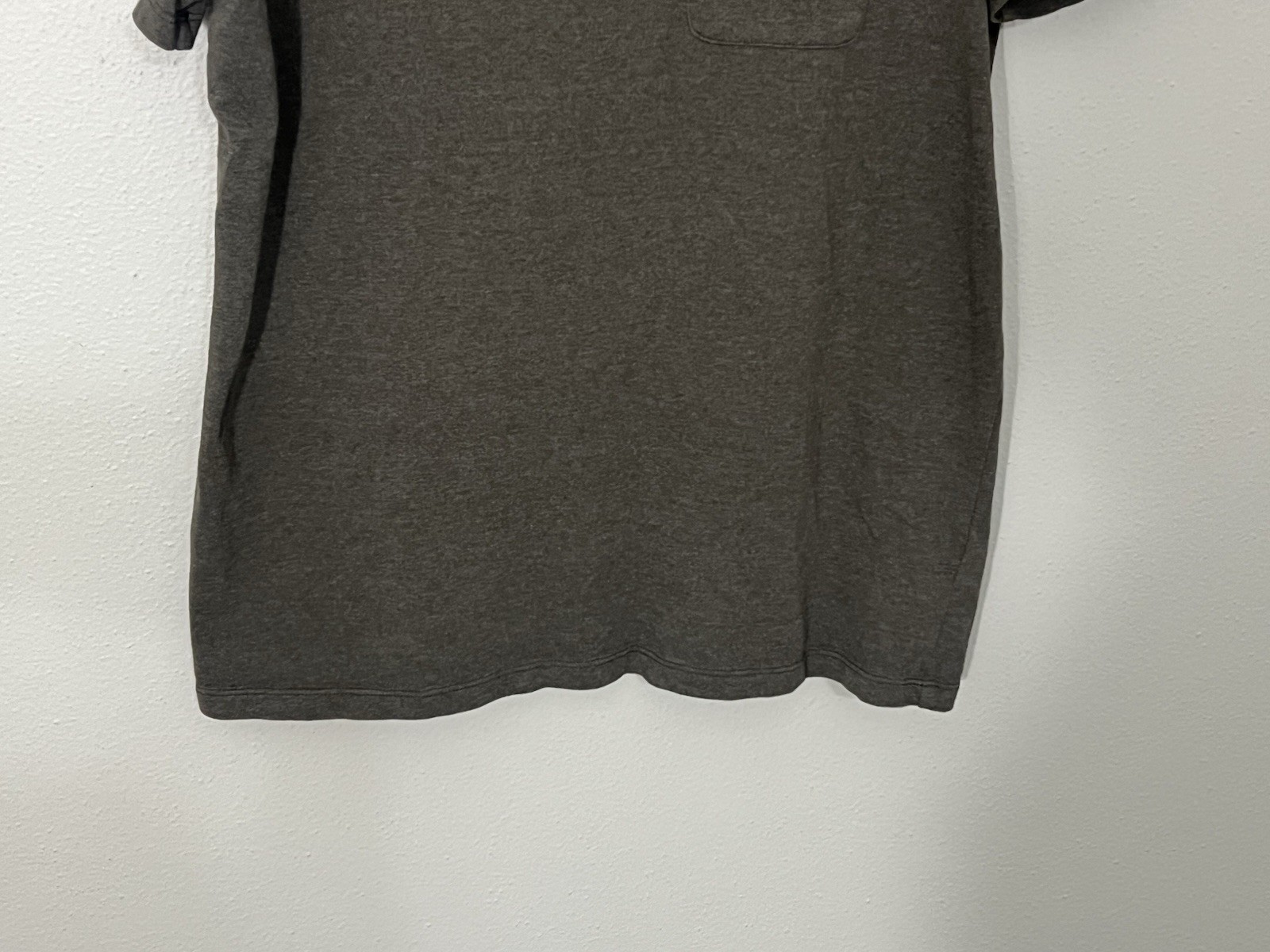 Taylor Stitch Men’s Short Sleeve Cotton Blend Gray T Shirt Size 42