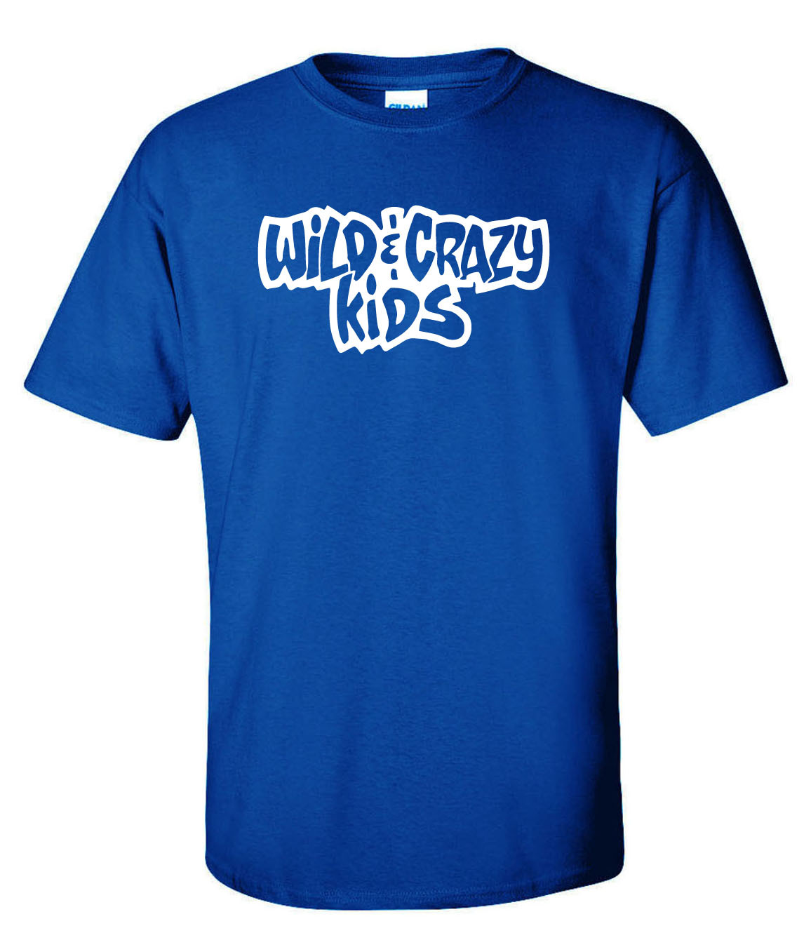 BLUE Wild & Crazy Kids Nickelodeon T-shirt, Long Sleeve, Or One-Piece