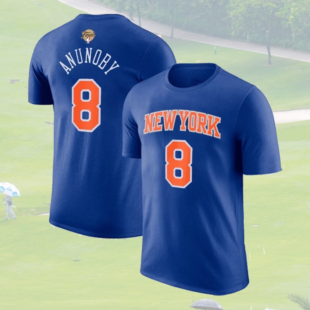 🎉FASTSHIP – New York Knick Name & Number Final Player: Anunoby, Hart, Alvarado