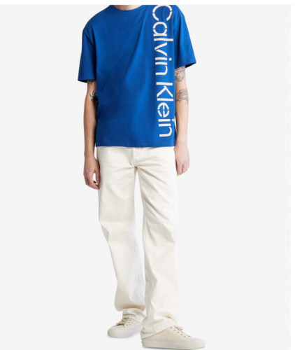 Calvin Klein Men’s T-Shirt Short-Sleeve Crewneck Relaxed Fit Size XS S M L XL