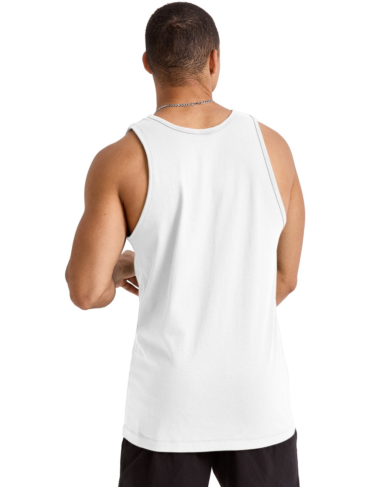 Hanes Essentials Men’s Cotton Tank Top, 3-Pack