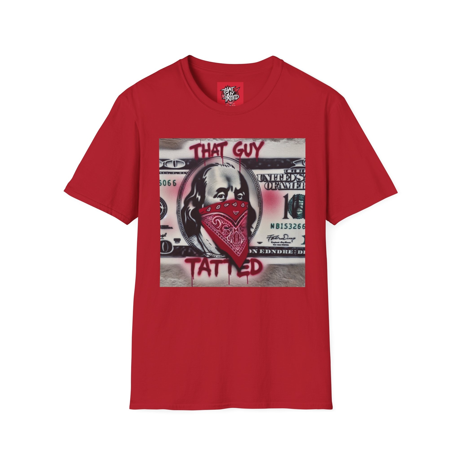 Tatted graphic t shirt