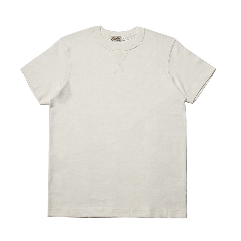 NON STOCK Heavy Gusset T-Shirts Athletic Mens USA Cotton Tee Shirt Solid Color