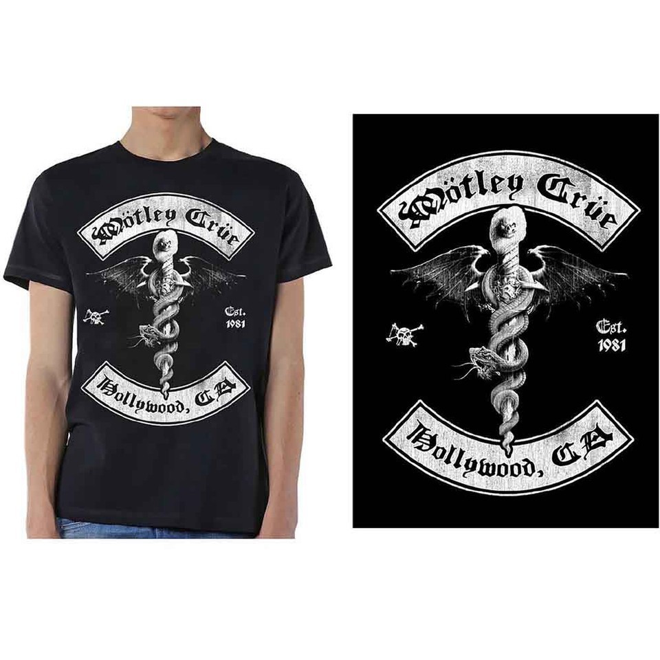 Motley Crue: Dr. Feelgood Hollywood Revision (Officially Licensed) XX-Large