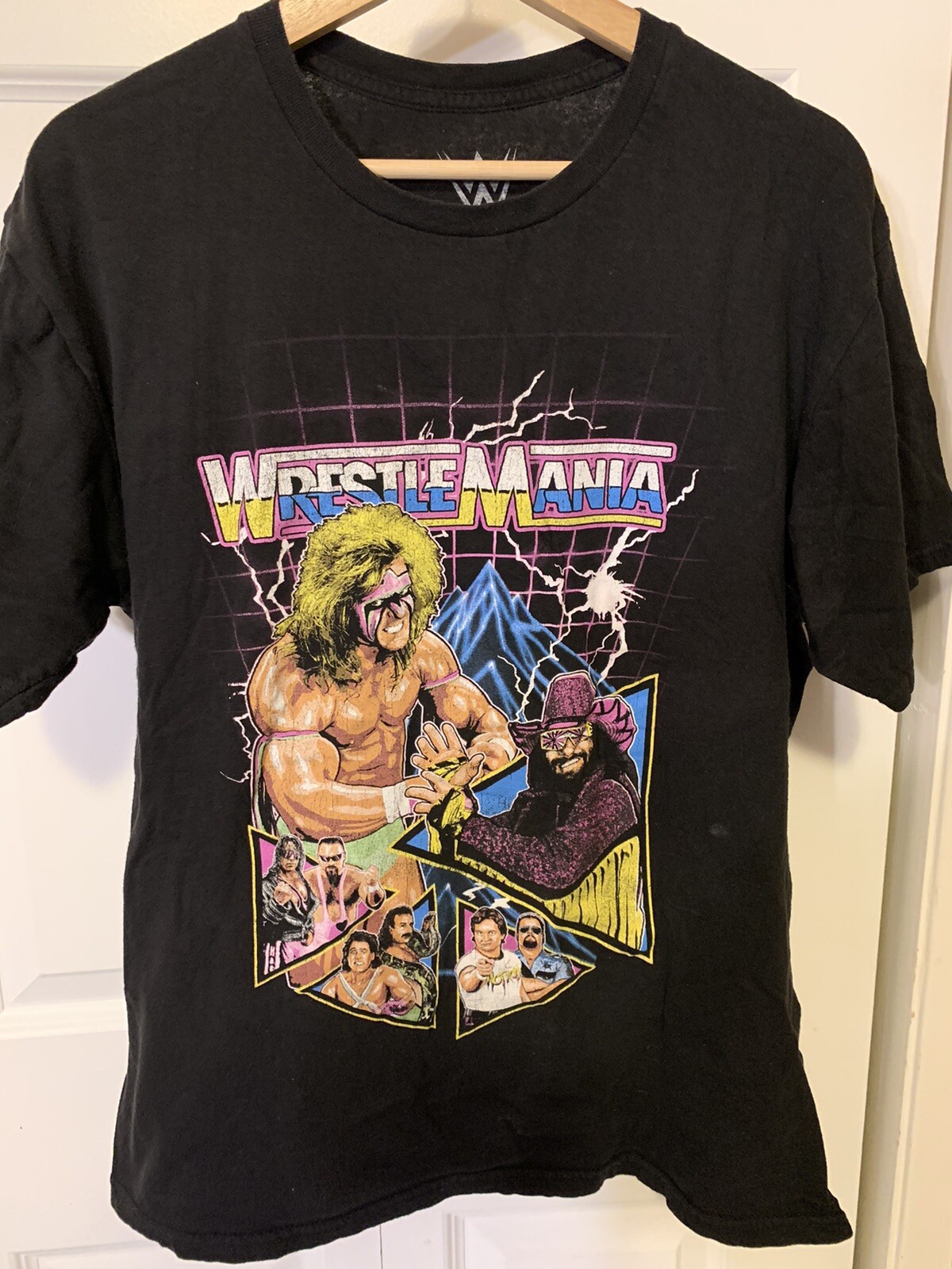Ultimate Warrior Mens Sz L T Shirt Short Sleeve Macho Man Savage