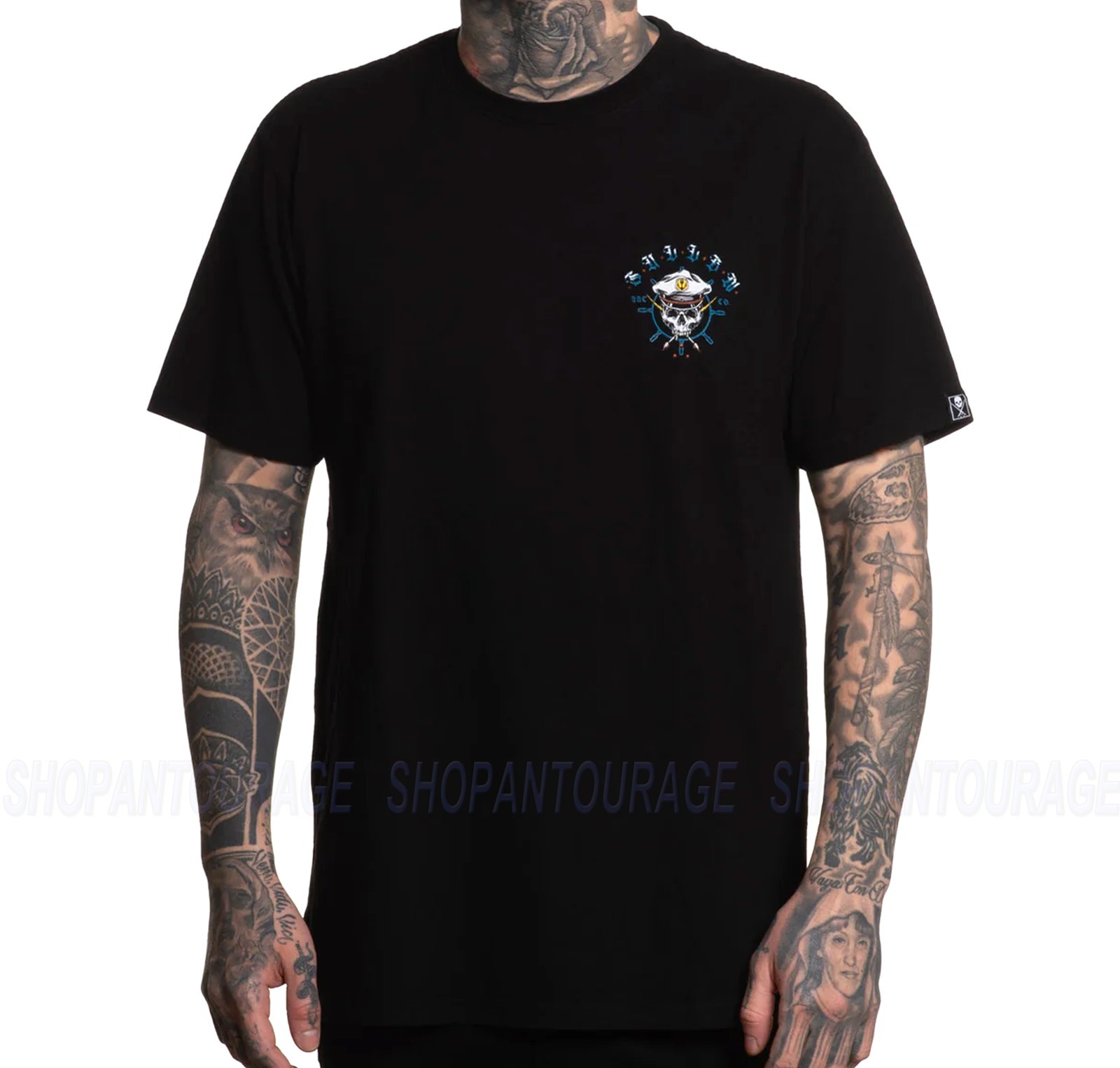 Sullen Art Collective Mermaid Premium Fit SCM7127 Short Sleeve T-shirt For Men