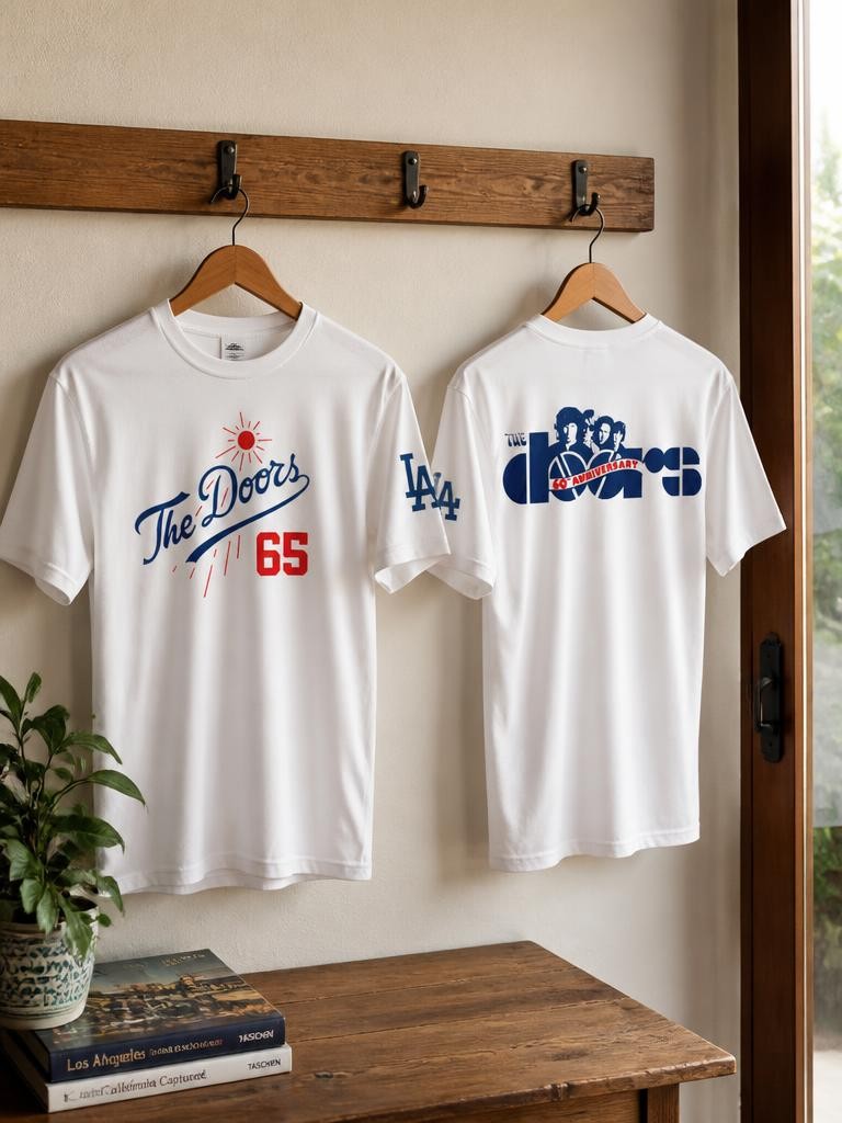 The Doors 60 Years Anniversary 3D t shirt
