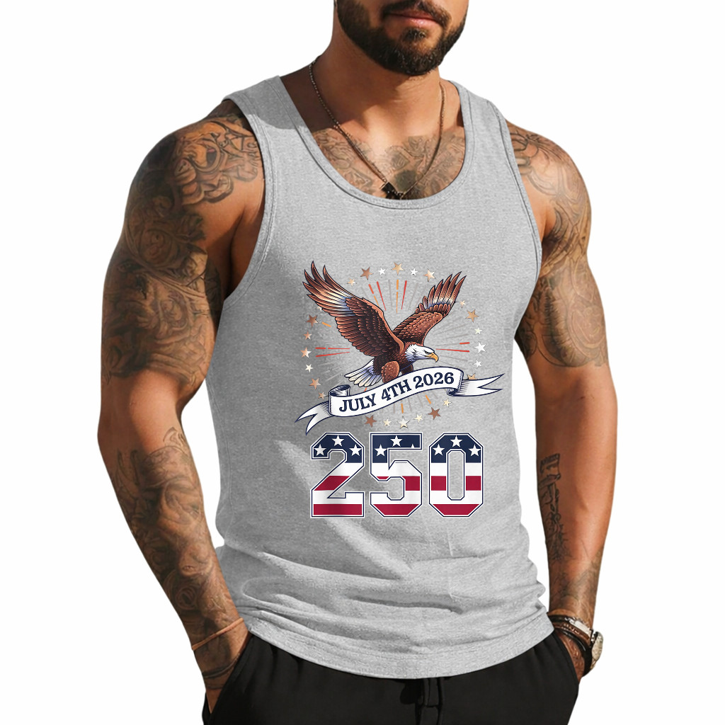 250th Anniversary Patriotic July 4th – USA 1776-2026 Tank Top