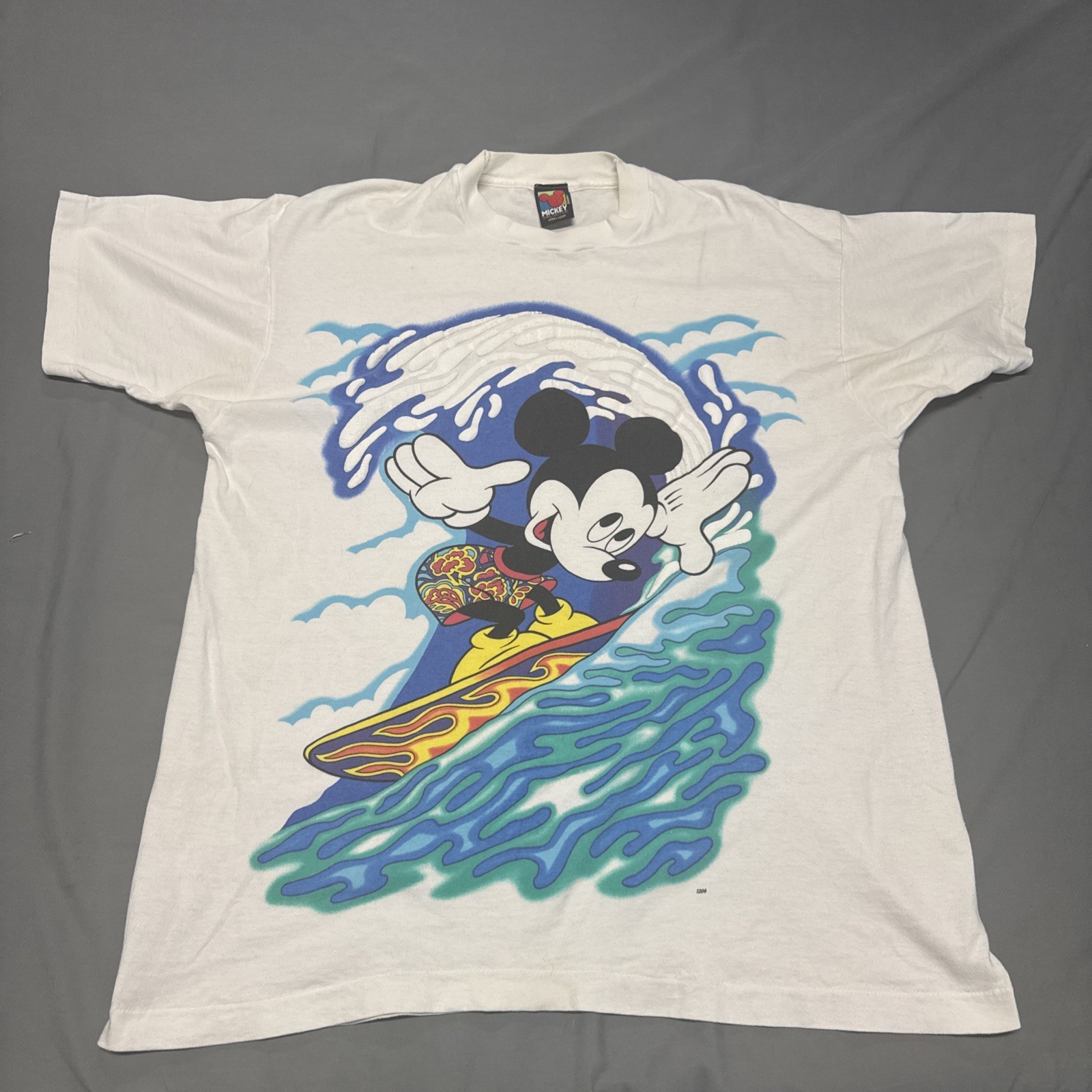 Vintage 90’S Mickey Unlimited Mickey Mouse character print T-shirt USA Large