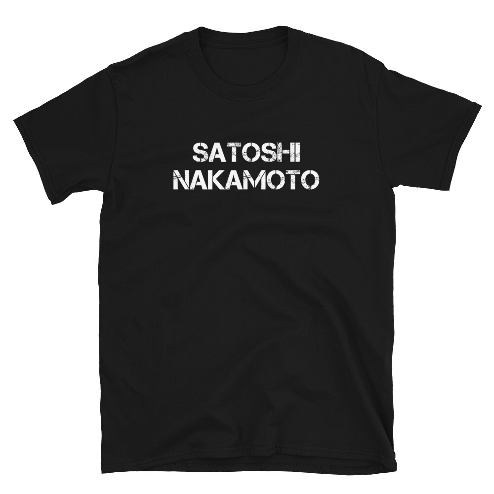 Satoshi Vintage Distressed crypto trader gift T-shirt Tee