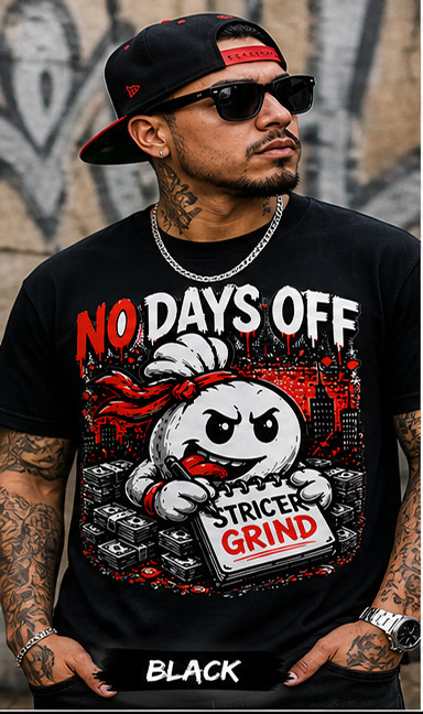 Greystone 8XL Big & Tall Sneaker Tee Shirt World Best Dad No Days Off Streetwear