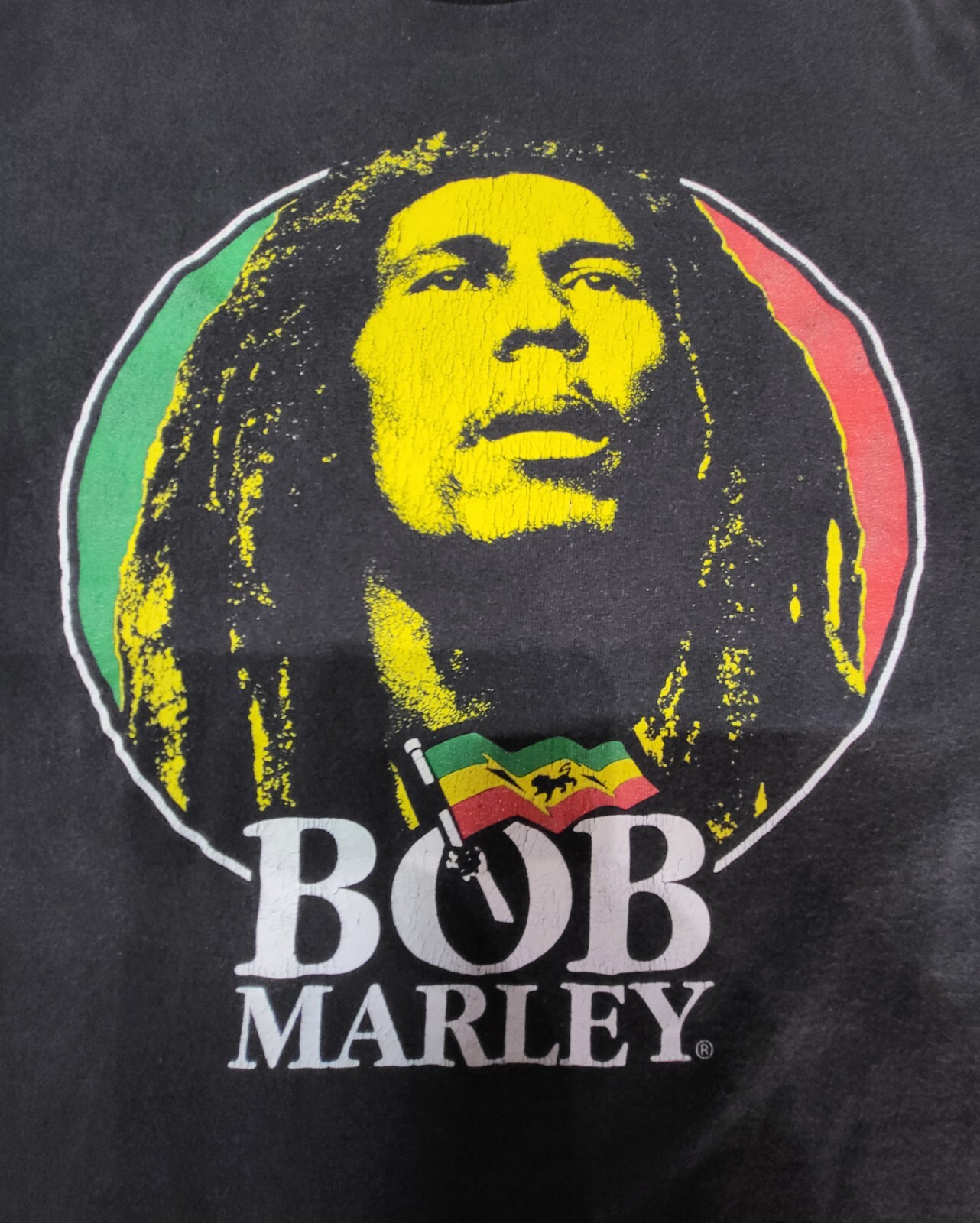 Bob Marley Reggae Zion Rootswear Black T Shirt Mens Size Medium