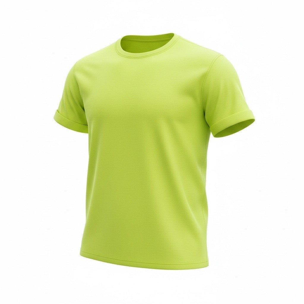 3 pack Hi Viz Fruit of the Loom HD Yellow Safety T-Shirts XL Work NWOT