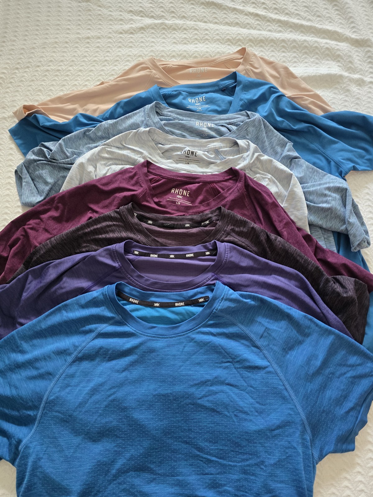 Lot Of 8 Rhone Shirts Large