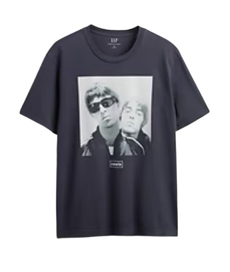 New Oasis Leeds Set List ’94 Mens Medium Navy Cotton Alt Rock Front And Back Tee