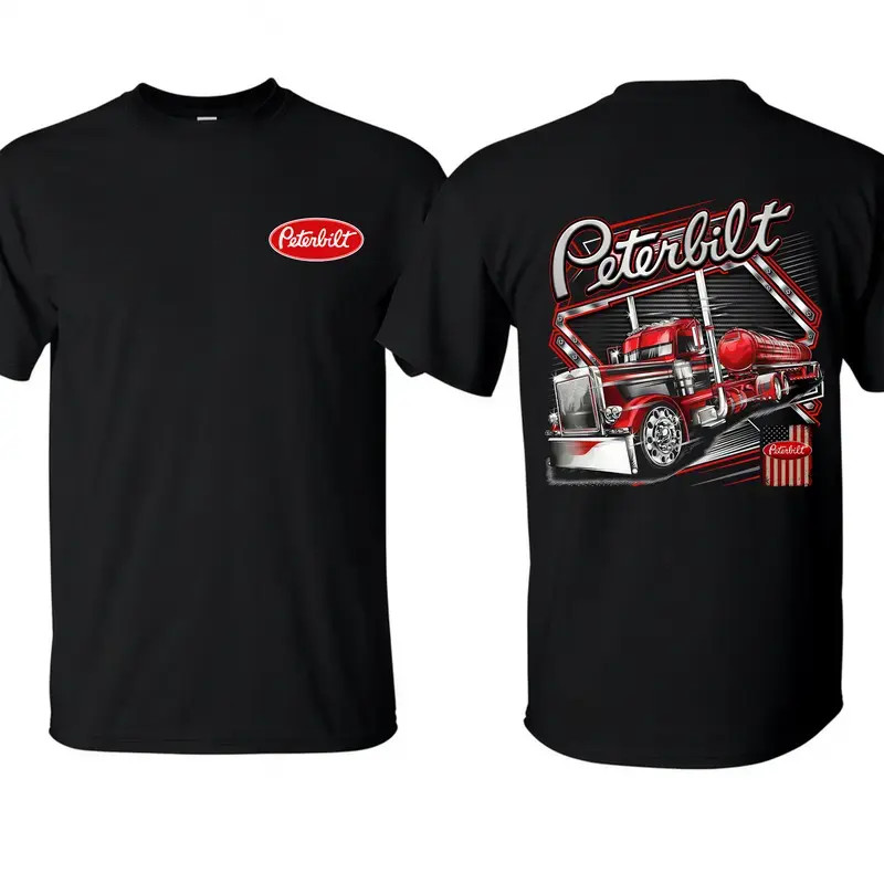 Peterbilt Truck Hoodie – Bold Semi-Truck Graphic Tee for Truckers & Diesel Lover