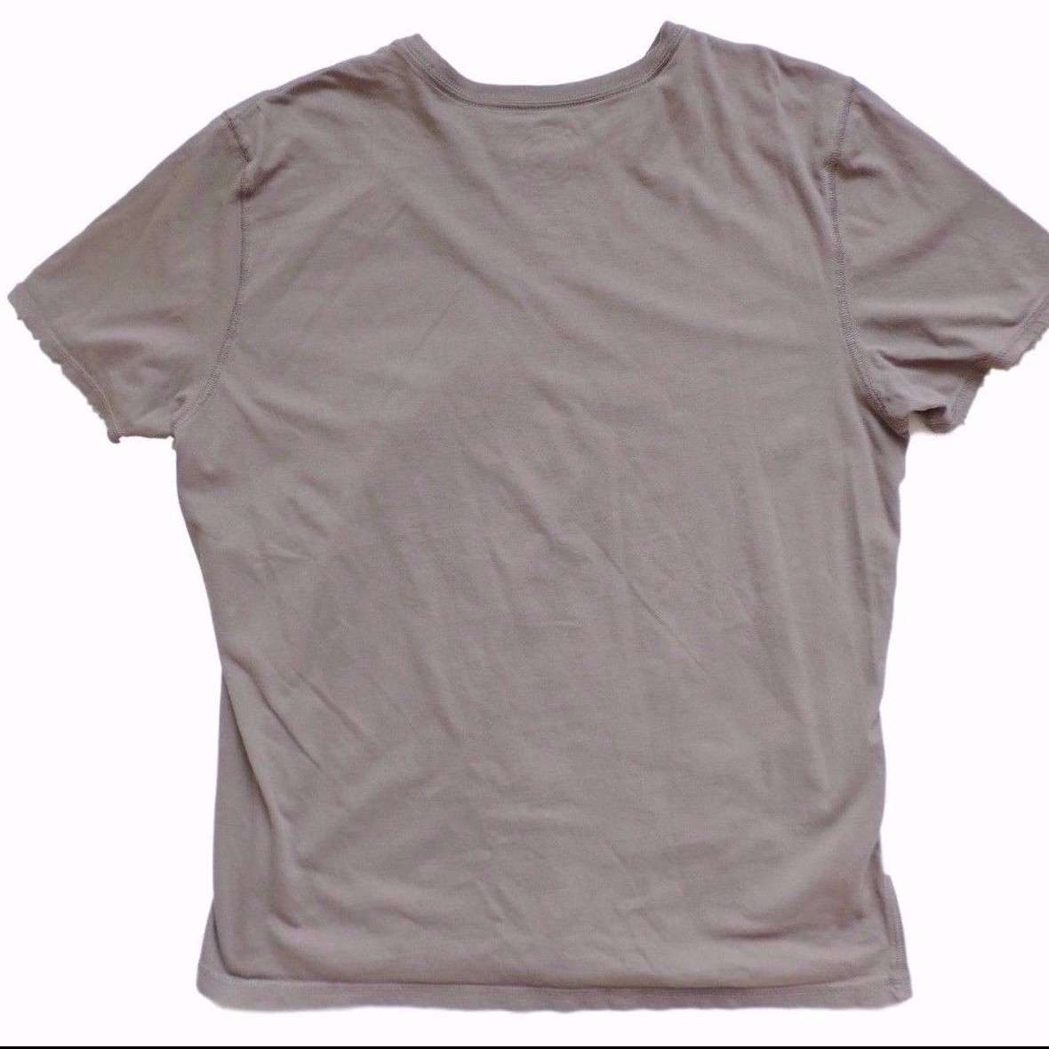Life Is Good Sleep Shirt Mens Size Medium Brown Grill Sergeant Semi-Fitted