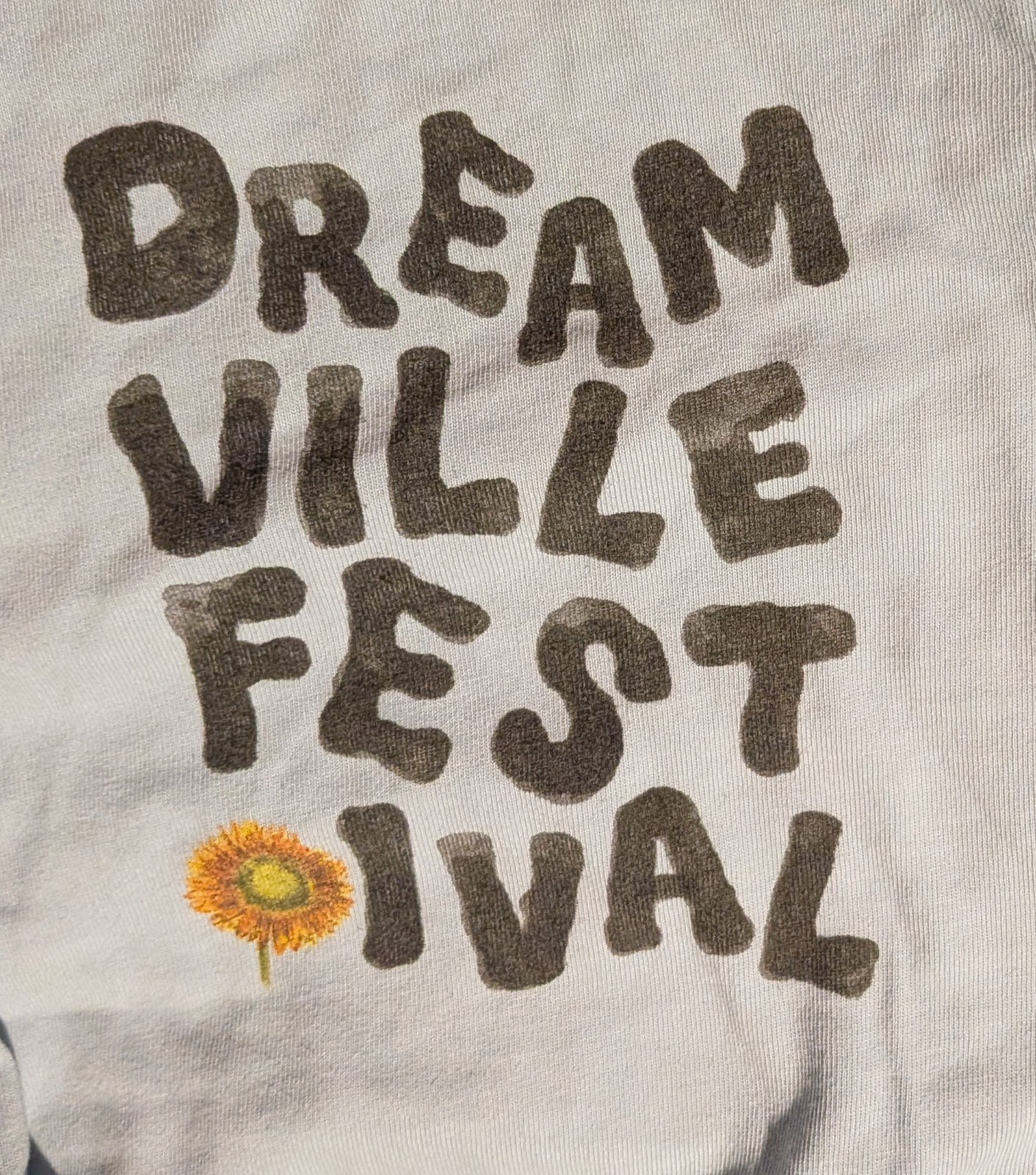 Dreamville Festival Men’s Light Blue Cardinal Long Sleeve T-Shirt Size Large