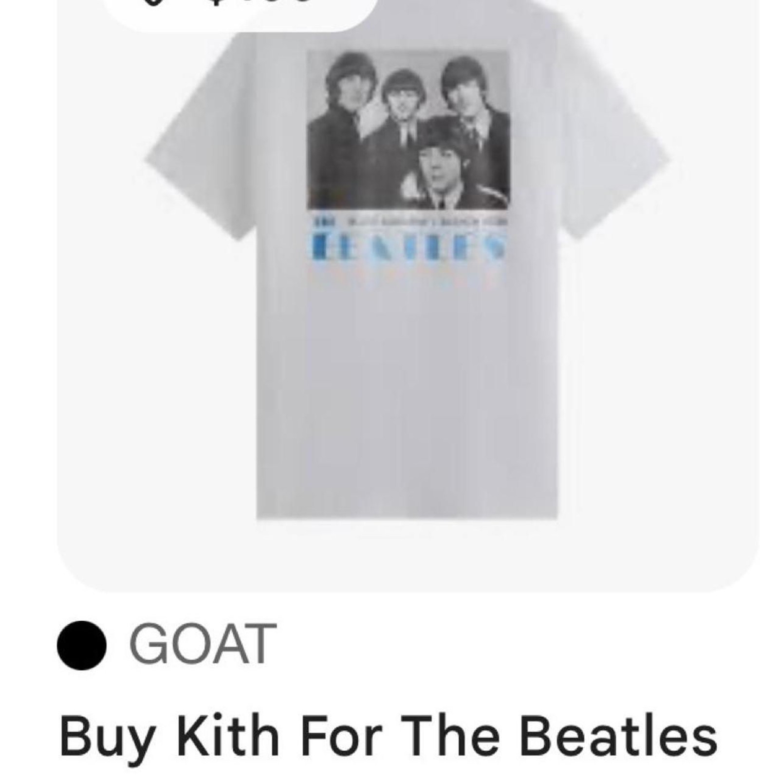 Rare Kith For the Beatles “Yellow Submarine” Tee Size XL
