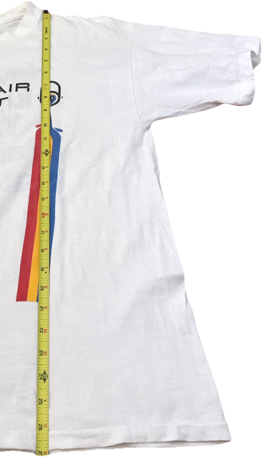 Sinclair Paint VNTG Single Stitch Graphic White T-shirt *See Description*