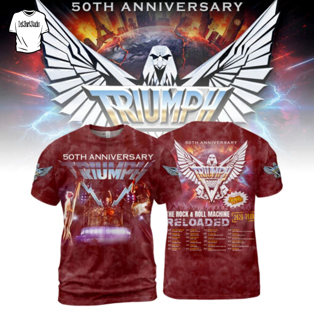 Triumph BAND T Shirt aop size S-5XL 809DO5