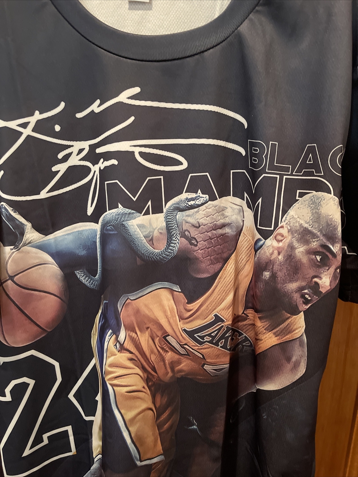 NWOT Kobe Bryant All Over Digital Print T-Shirt Size Small