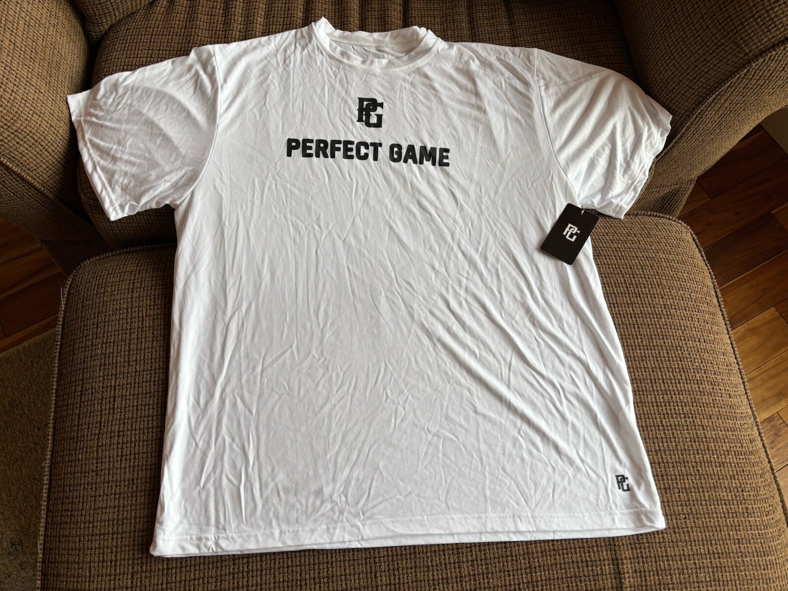 Perfect Game USA Baseball Player Development S/S T-Shirt White 2XL – NWT!