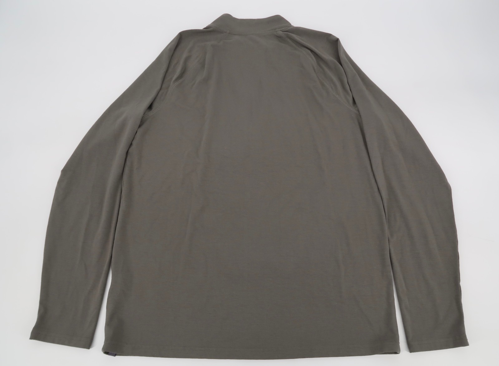 Free Fly Mens Medium 1/4 Zip Pullover Bamboo Flex Olive Green Outdoor Hiking