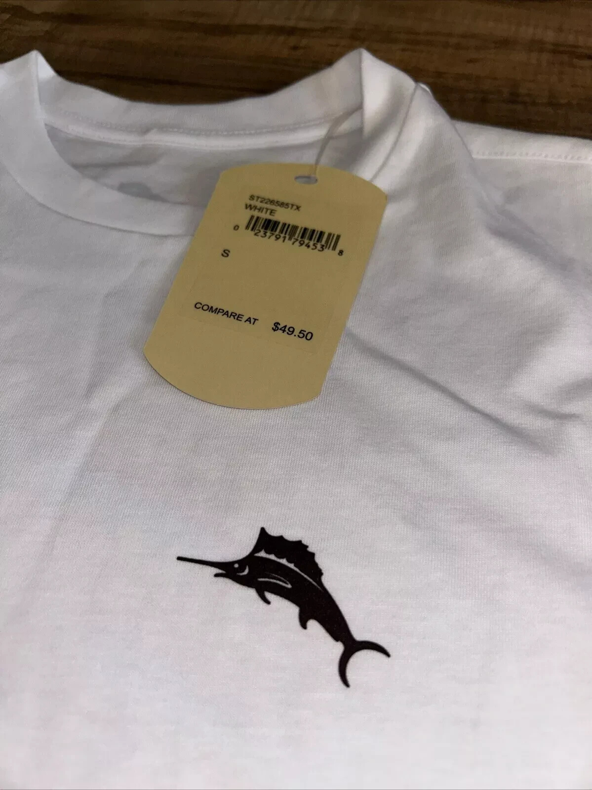 NWT $49.50 Men’s Tommy Bahama “Thirst Things First” White Designer Graphic Tee