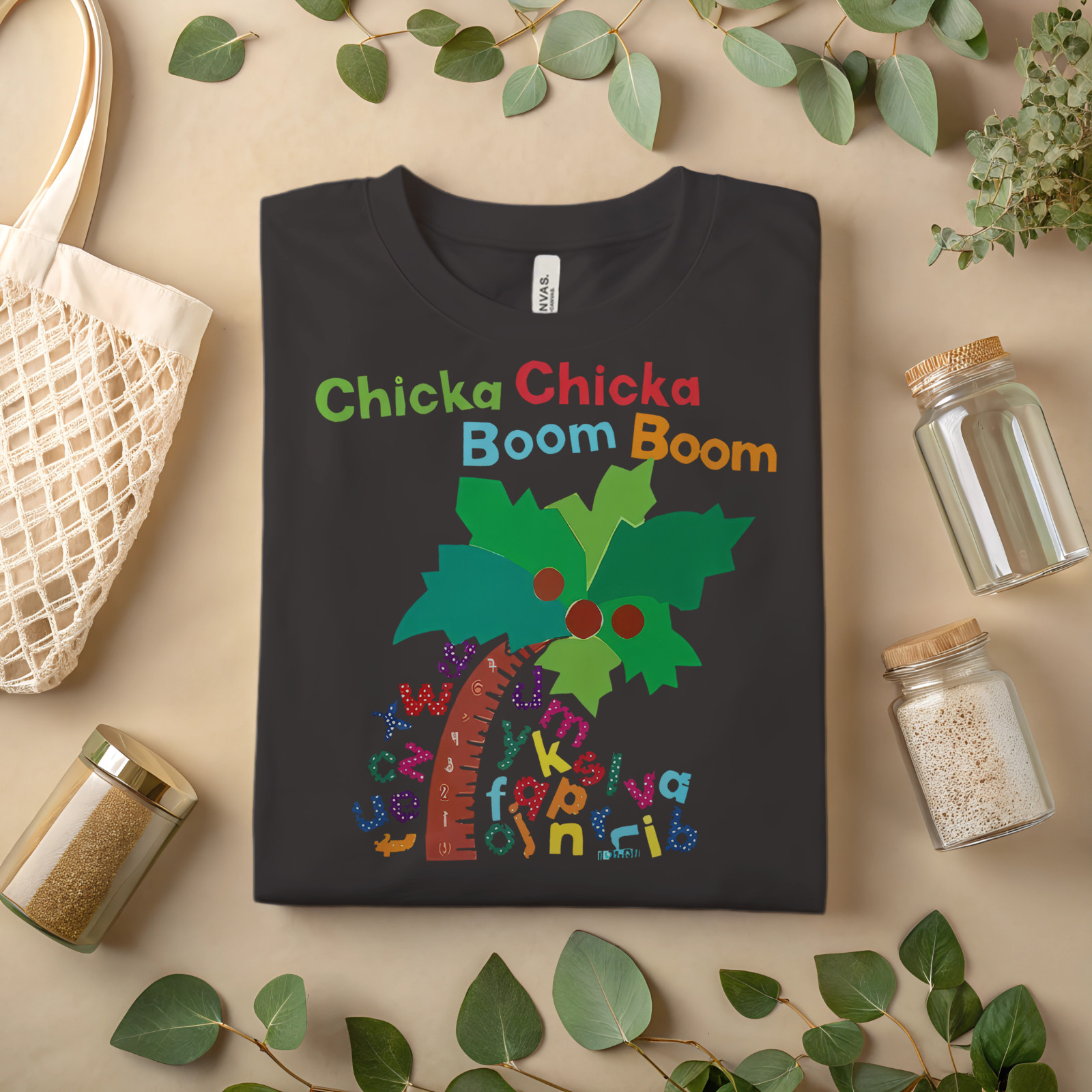 Chicka Chicka Boom Boom T-Shirt – Cute Alphabet Tree Shirt A470