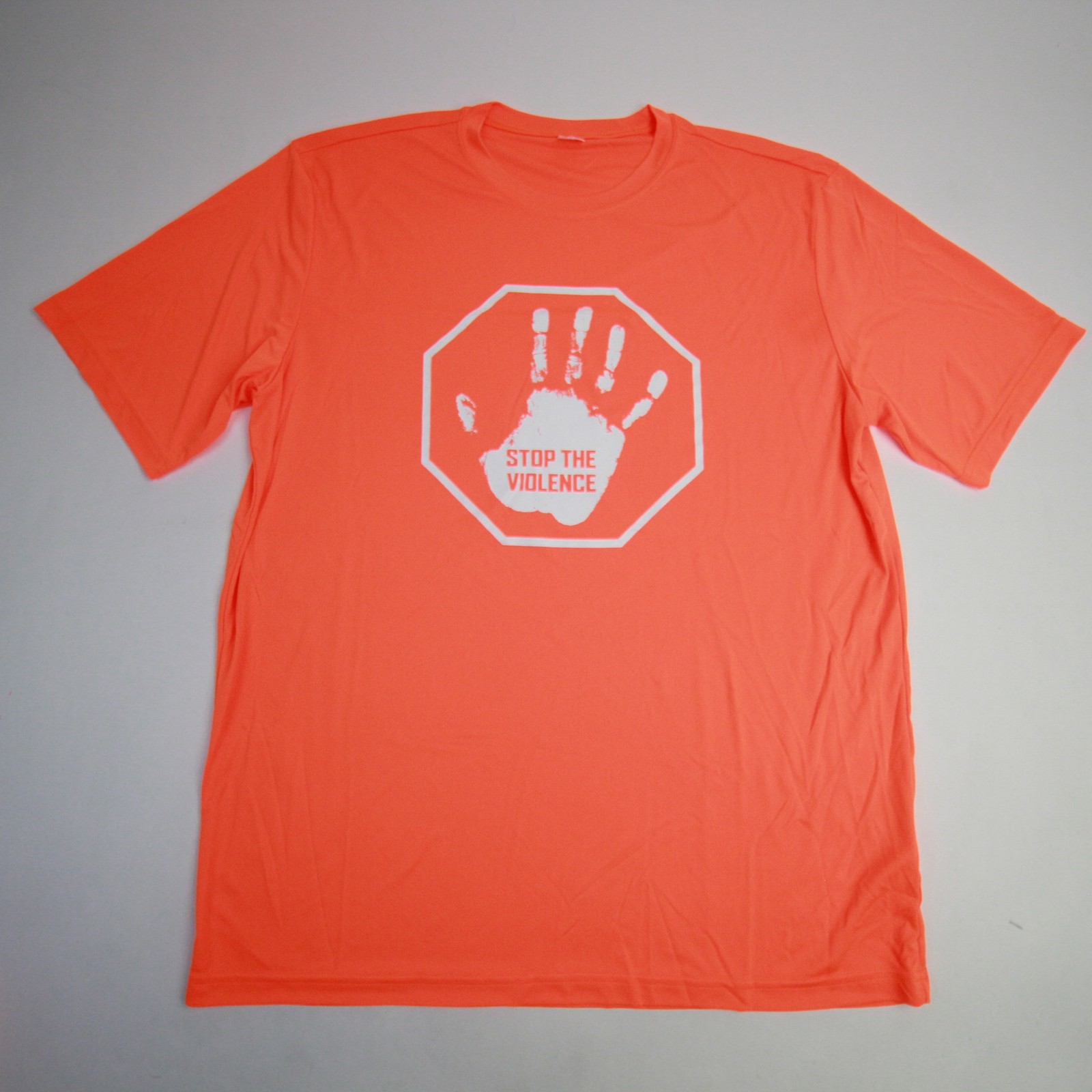 Sport-Tek Short Sleeve Shirt Men’s Orange New without Tags XL