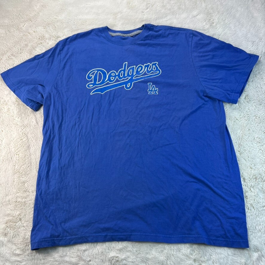 Los Angeles LA Dodgers Shirt Mens Size XL Blue Tee Baseball