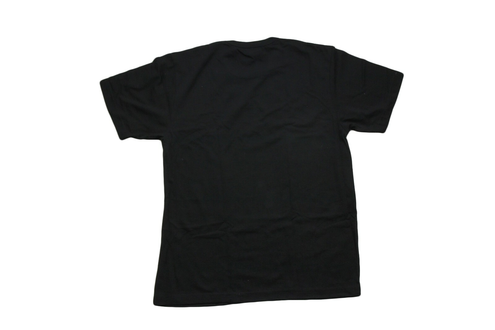 Black Turo T Shirt Made In The United States Size Large Cotton Poly 100% Recycle
