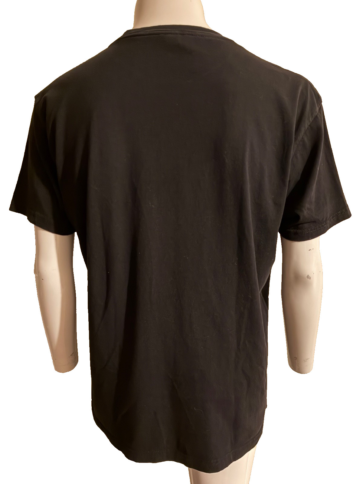 Next Level Apparell all seasons T shirt black100%cotton graphic print size M NEW