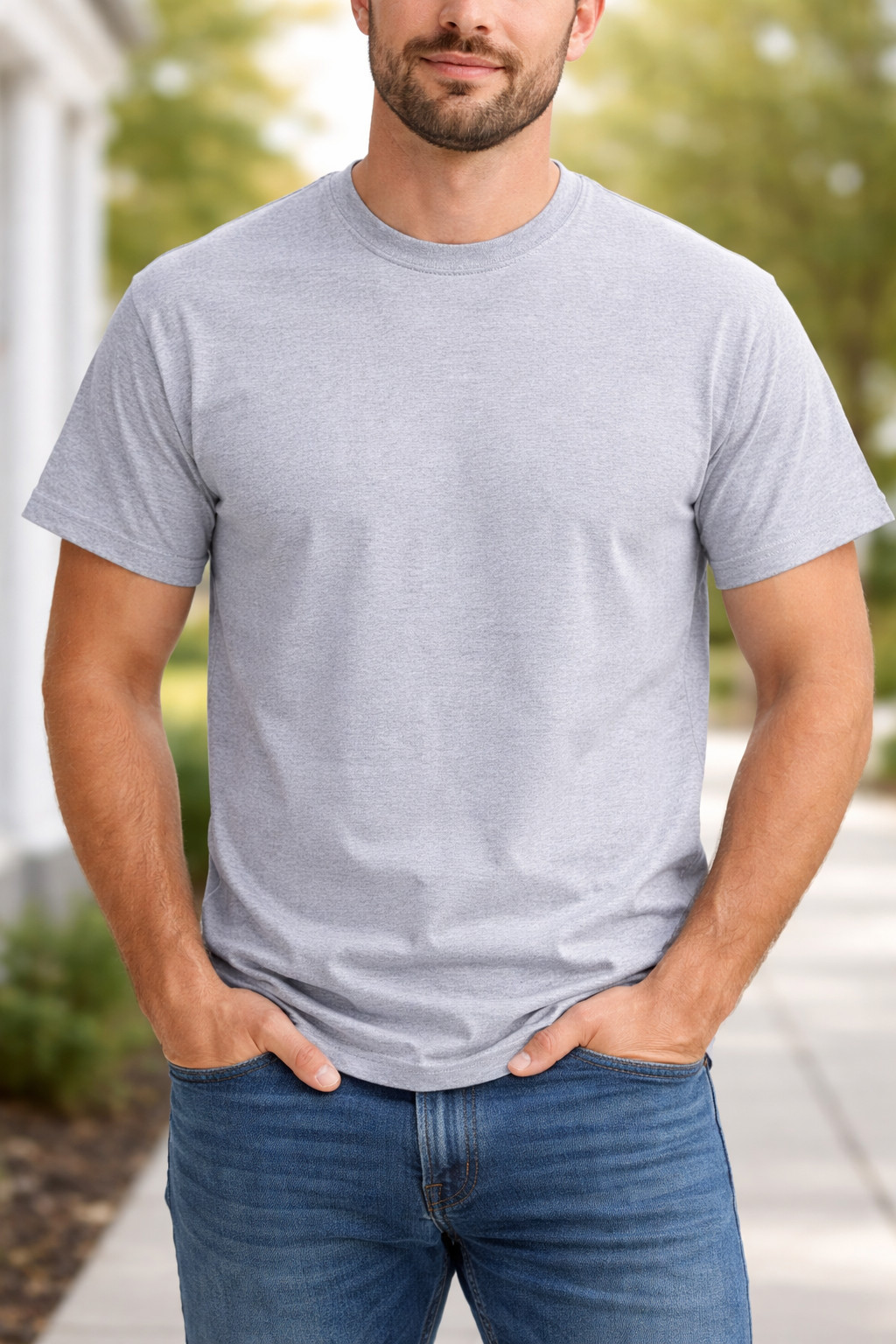 Pack of 3 Gildan G500 Mens Short Sleeve Heavy Cotton Size: XL Blank T-Shirts
