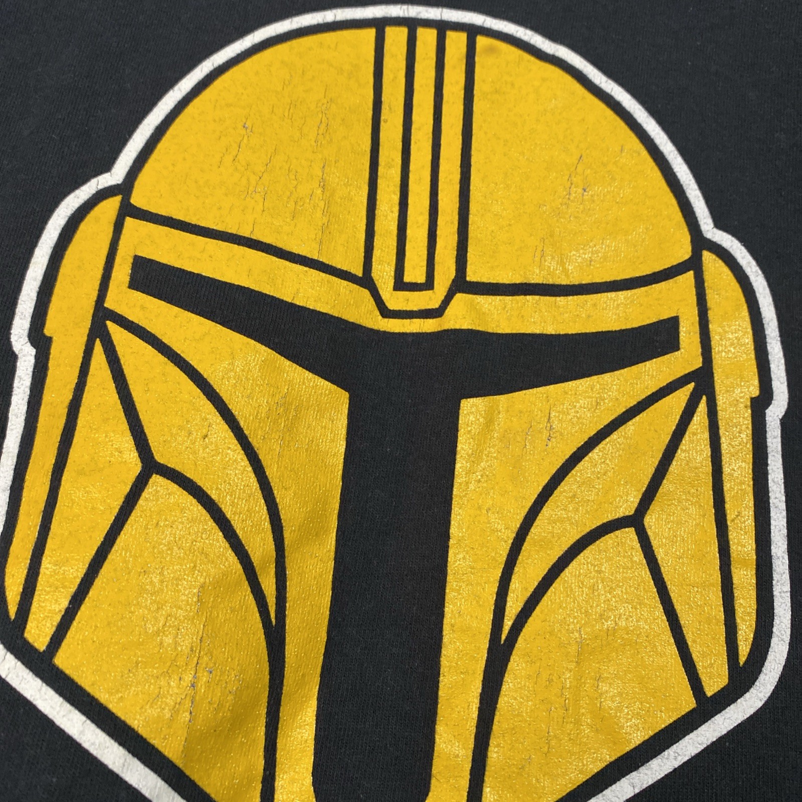 Pittsburgh Pirates Star Wars Night Shirt XL Black Mandalorian Helmet PNC Park