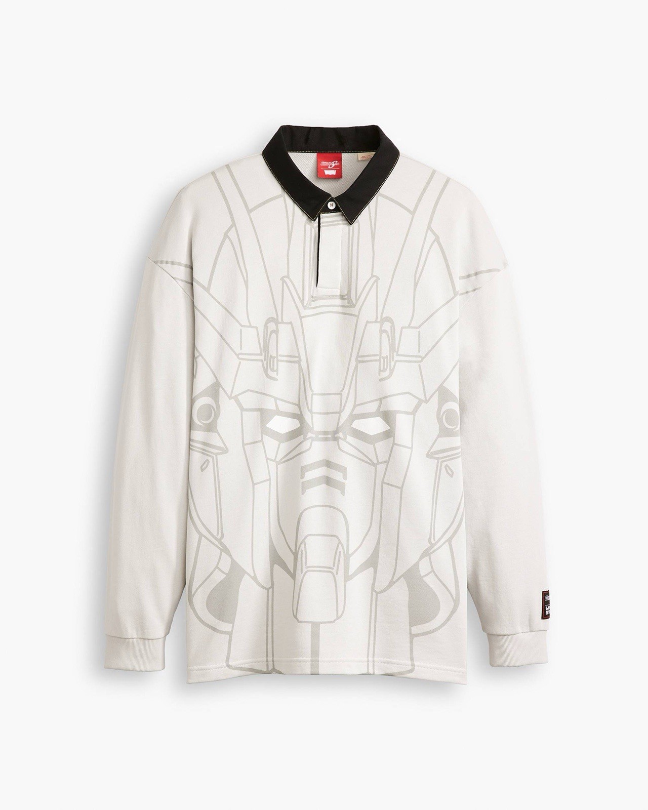 Gundam Seed x Levi’s Rugby Shirt Long Sleeve Size XXL