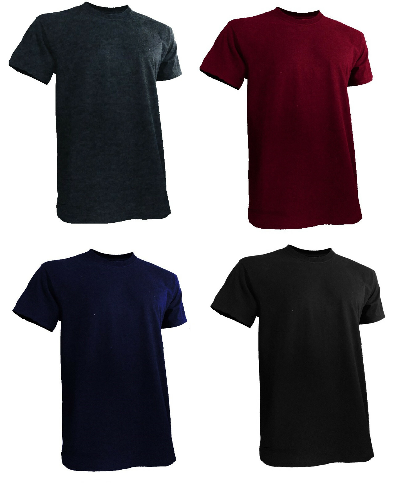 Styllion Big and Tall Mens Shirts Crew Neck – Mid Weight – CRSS – 3XLT – 8XLT