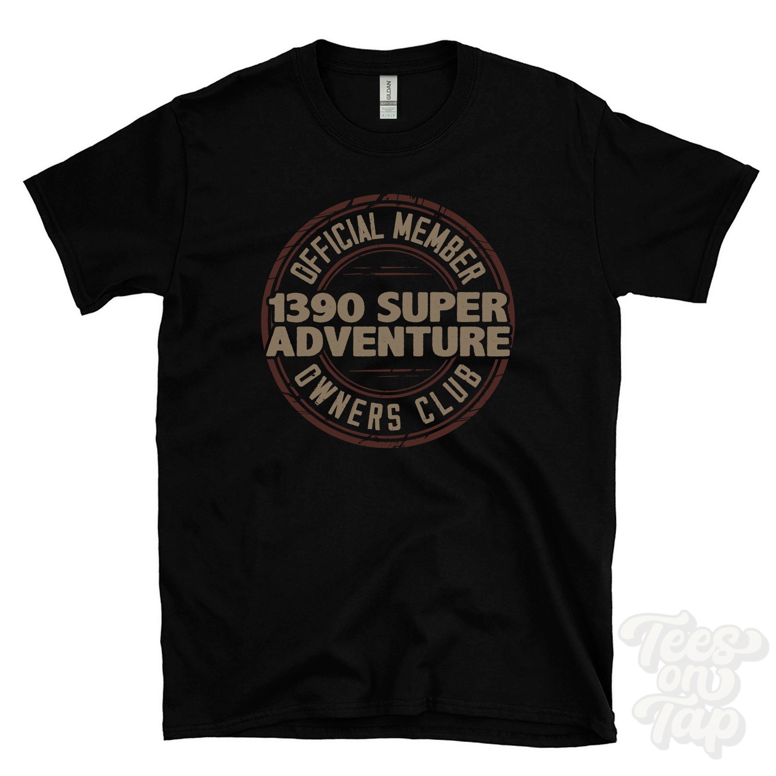 OFFICIAL MEMBER 1390 SUPER ADVENTURE OWNERS CLUB T-SHIRT motorcycle biker logo