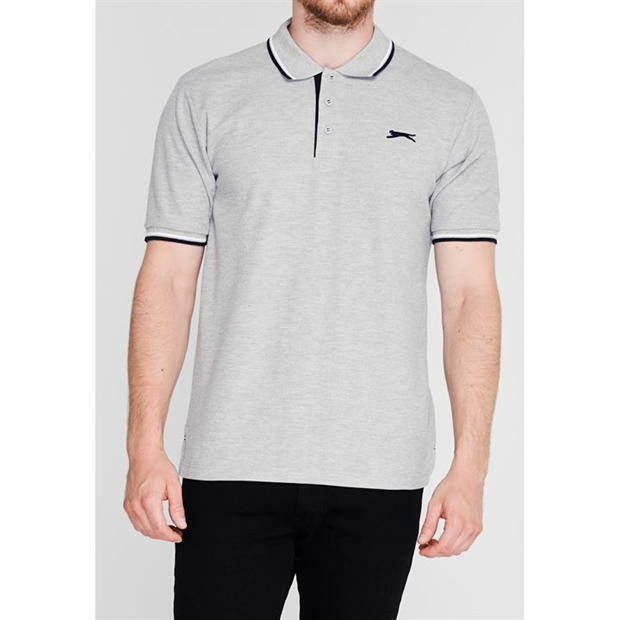 SLAZENGER POLO SHIRT T SHIRT PIQUE GOLF TENNIS S M L XL XXL 2XL 3XL 4XL