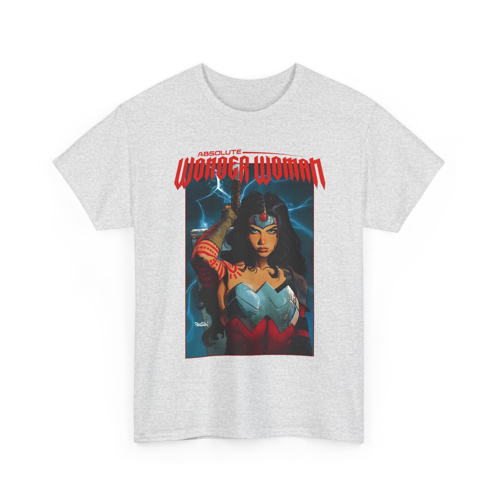 Absolute Wonder Woman T-Shirt Dan Panosian Art DC Comics Retro Vintage-Style Tee