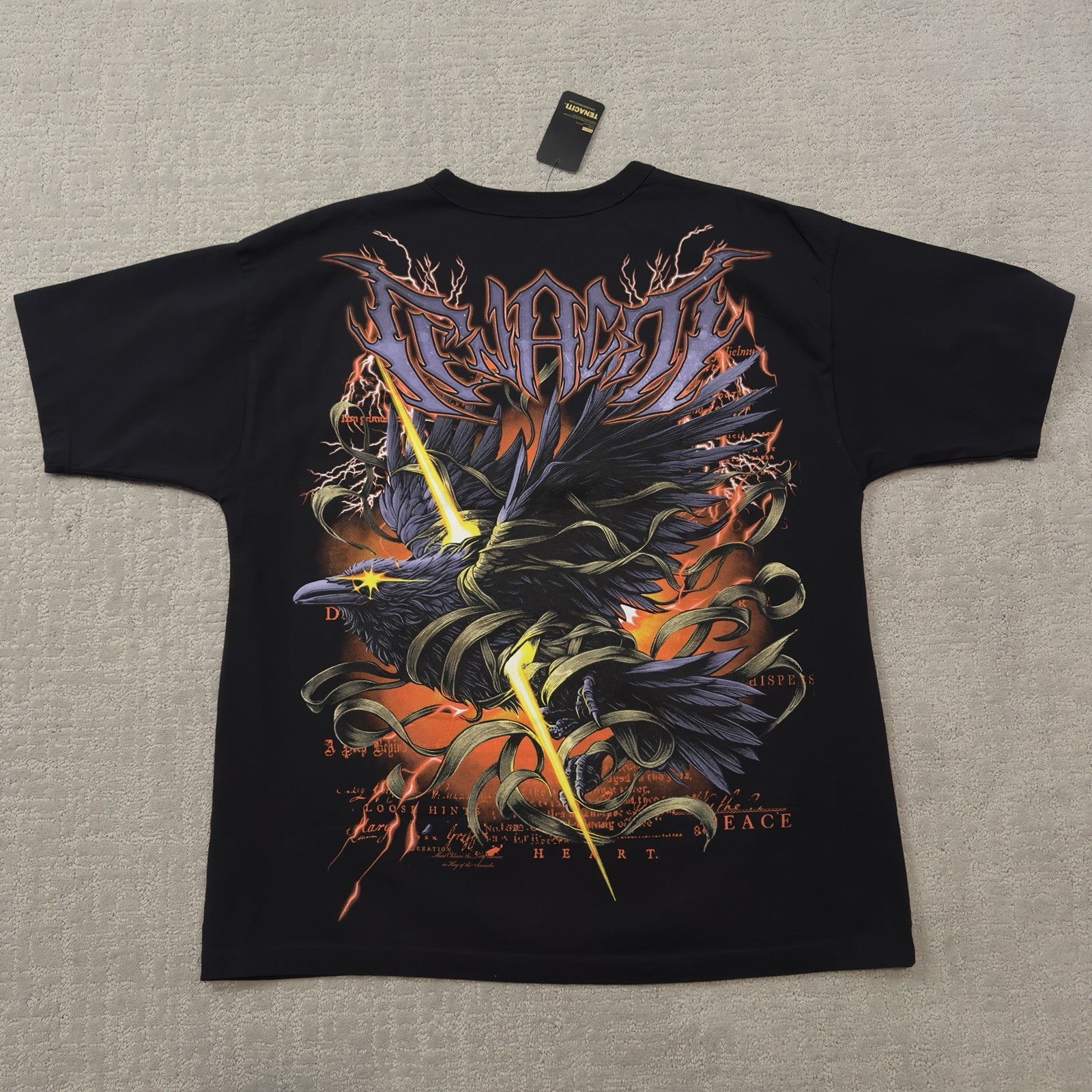 Tenaciti studios heavyweight graphic tee size XL