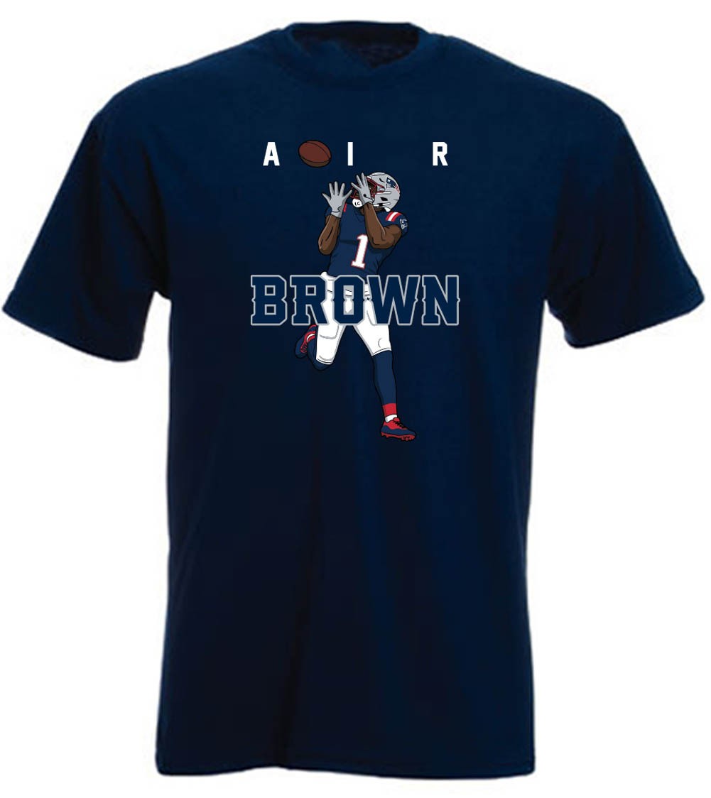 AJ brown Air Patriots Shirt T-Shirt Toddler 2T