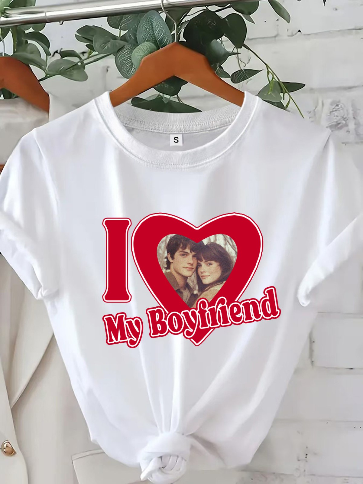 Custom Photo Shirt, Personalized Friend Picture Tee, Custom Picture T-Shirt❀
