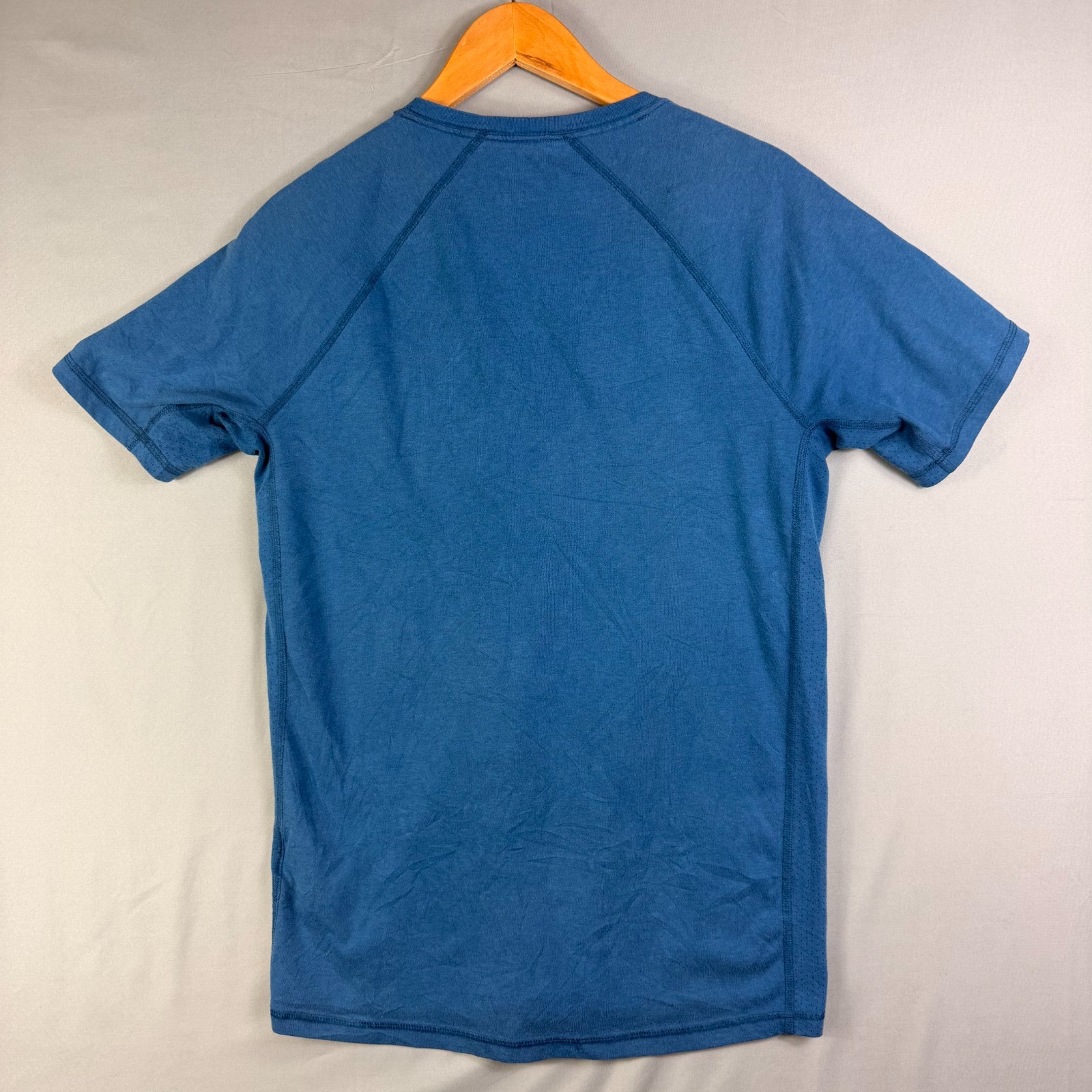 Carhartt Force T-Shirt Men’s S Relaxed Fit Blue Short Sleeve Pocket Tee