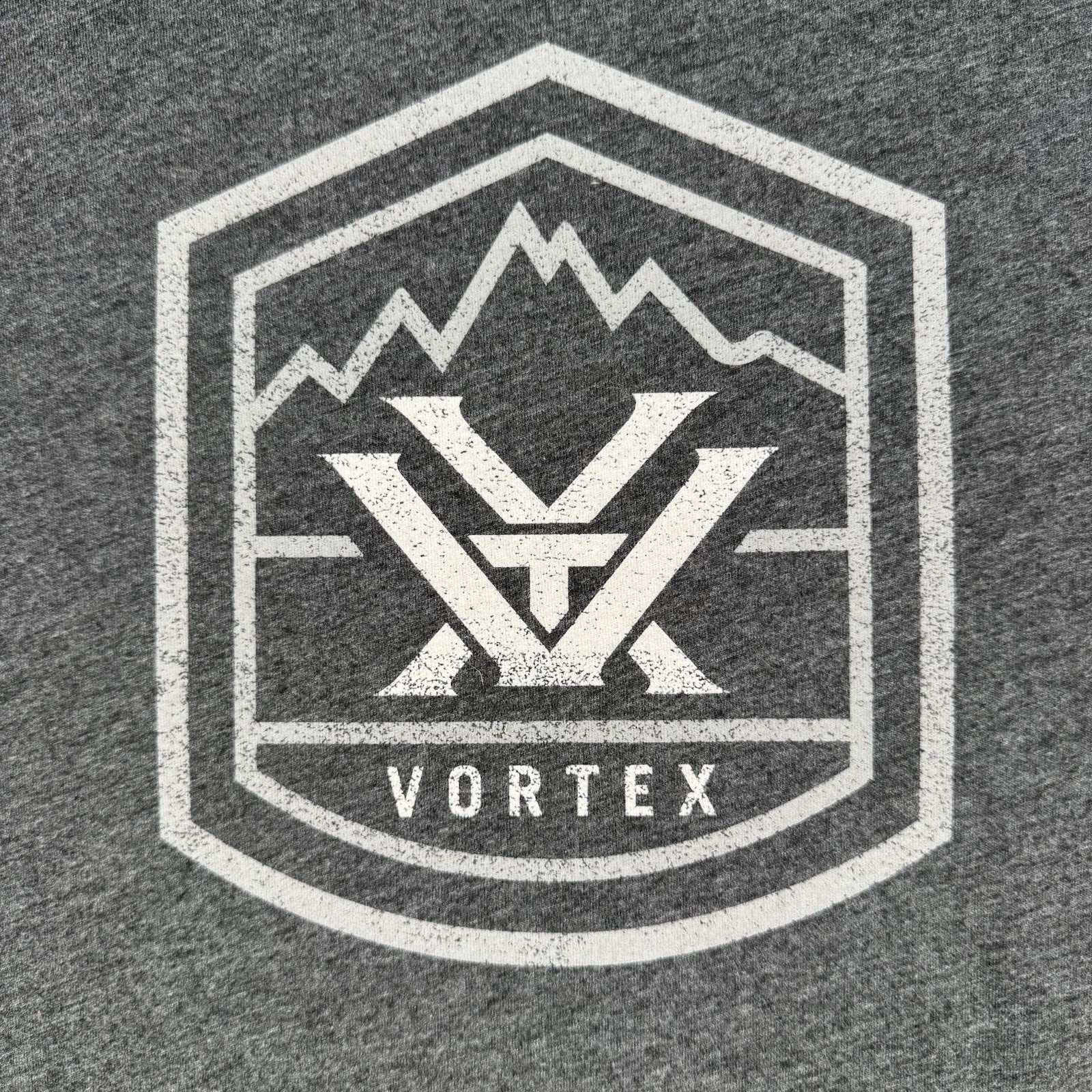 Vortex Optics Shirt T-Shirt Men’s LargeGray Long Sleeve Logo Lightweight