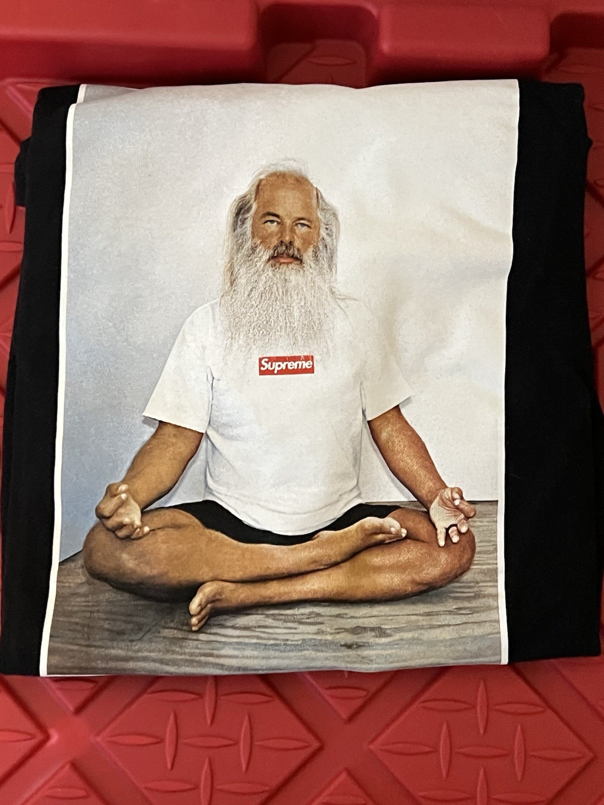 Supreme Rick Rubin Photo Tee Black XL Brand