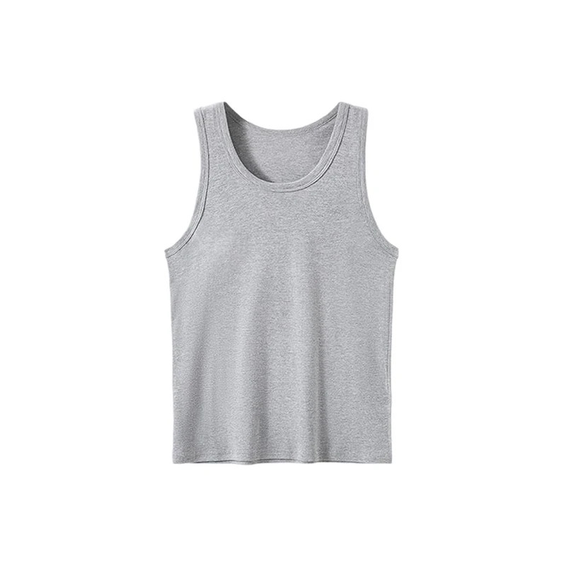 1/3 Pack Four Seasons Men’s Cotton Joker Vest Teenagers Simple Fit Sports.