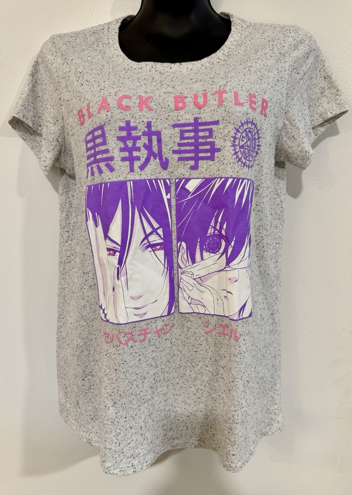 Aniplex Black Butler T- Shirt Hot Topic L NWOT