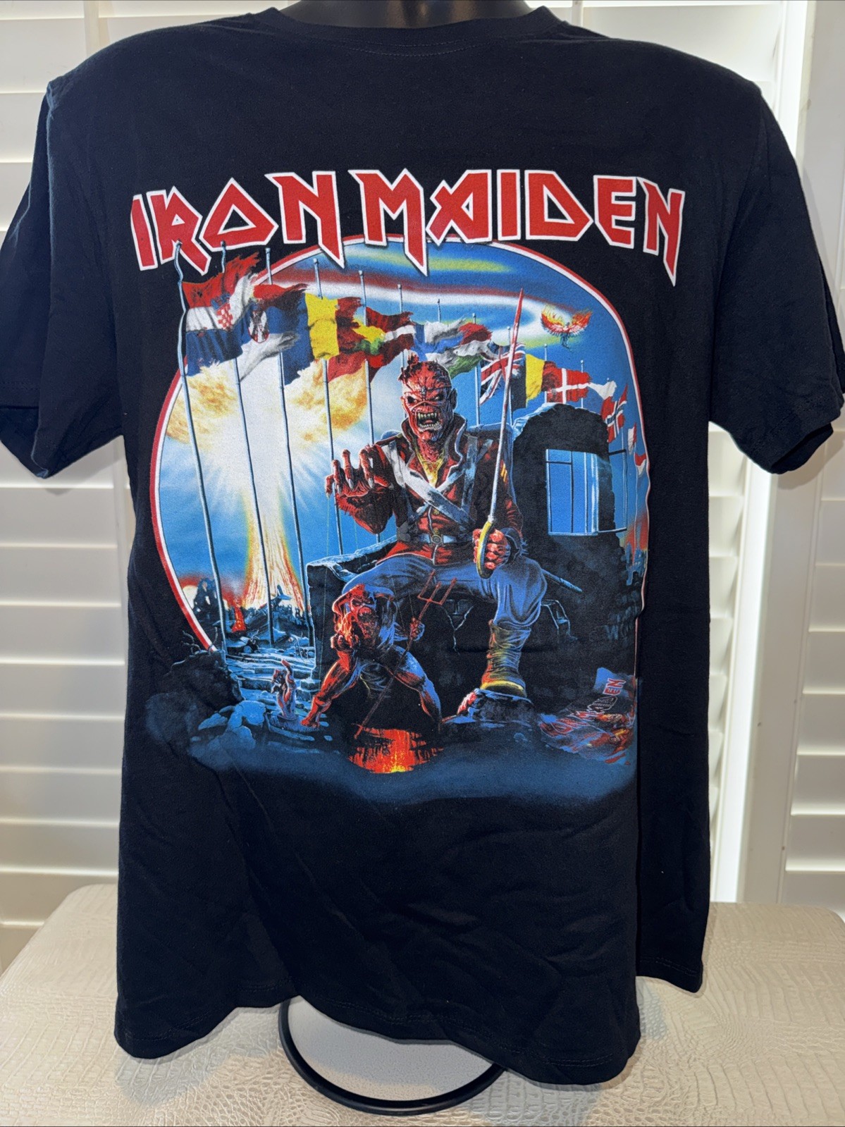 Iron Maiden Official “Legacy Of The Beast” 2022 World Tour T-Shirt 2XL XXL New